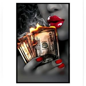 Designer inspired 11"x17" Framed Wall Art